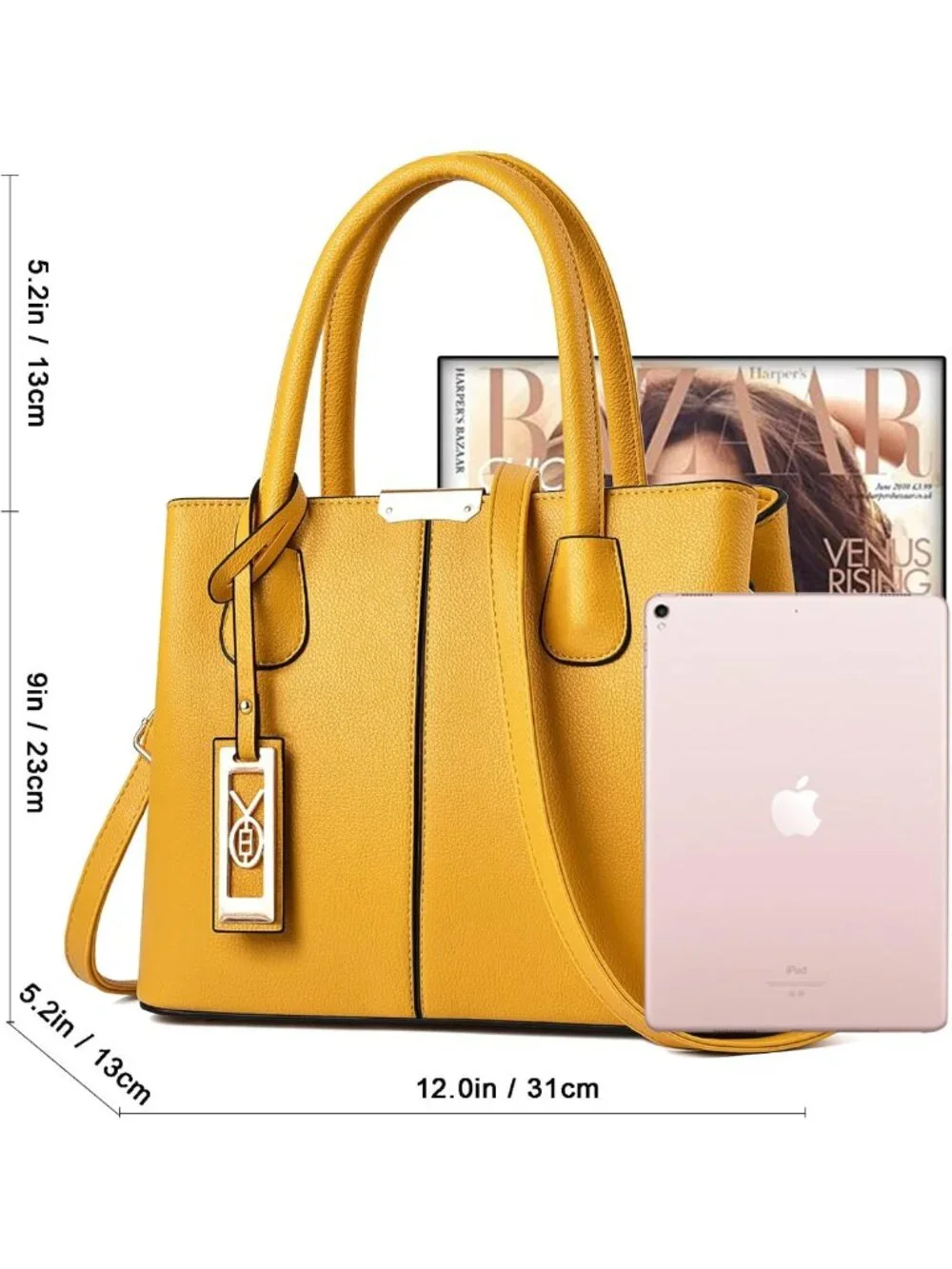 Stylish Women's Shoulder Tote Bag - Versatile Top Handle Satchel Handbag